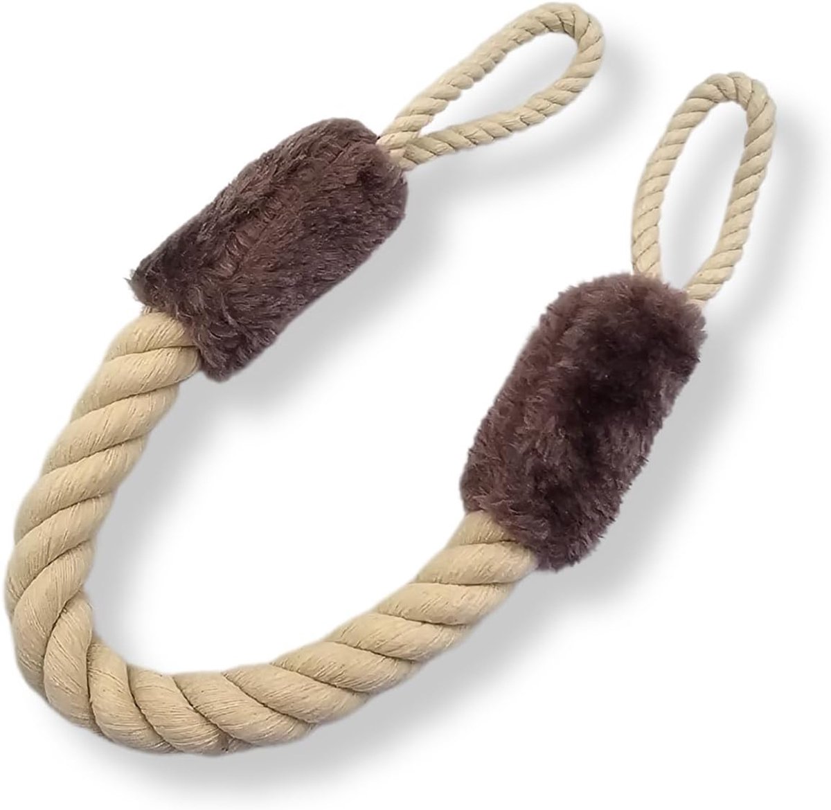 SnelShoppen - 3 PAGEN Deurstopper Katoen - Wasbare Deurstop Rope - 60 cm - Veiligheidsoplossing voor Kinderen en Huisdieren - Functionele Decoratie vo