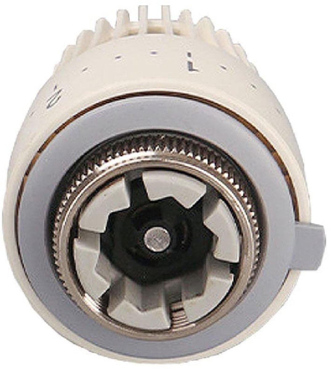 Dailygoods- Thermostatische Radiatorknop - Wereldbolventiel - M 30 x 1,5 Schroefdraad - Messing/Staal/Kunststof - Temperatuuraanpassing - Lange Levensduur