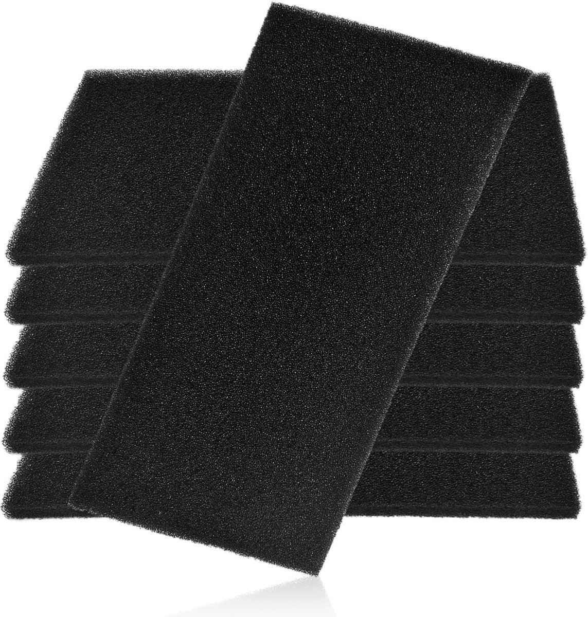 6 Pcs High Density Sponge Filter Pad for Dryers – 22.5 x 10.7 x 0.8 cm Universal Replacement for Washers and Dryers - ShopVlot