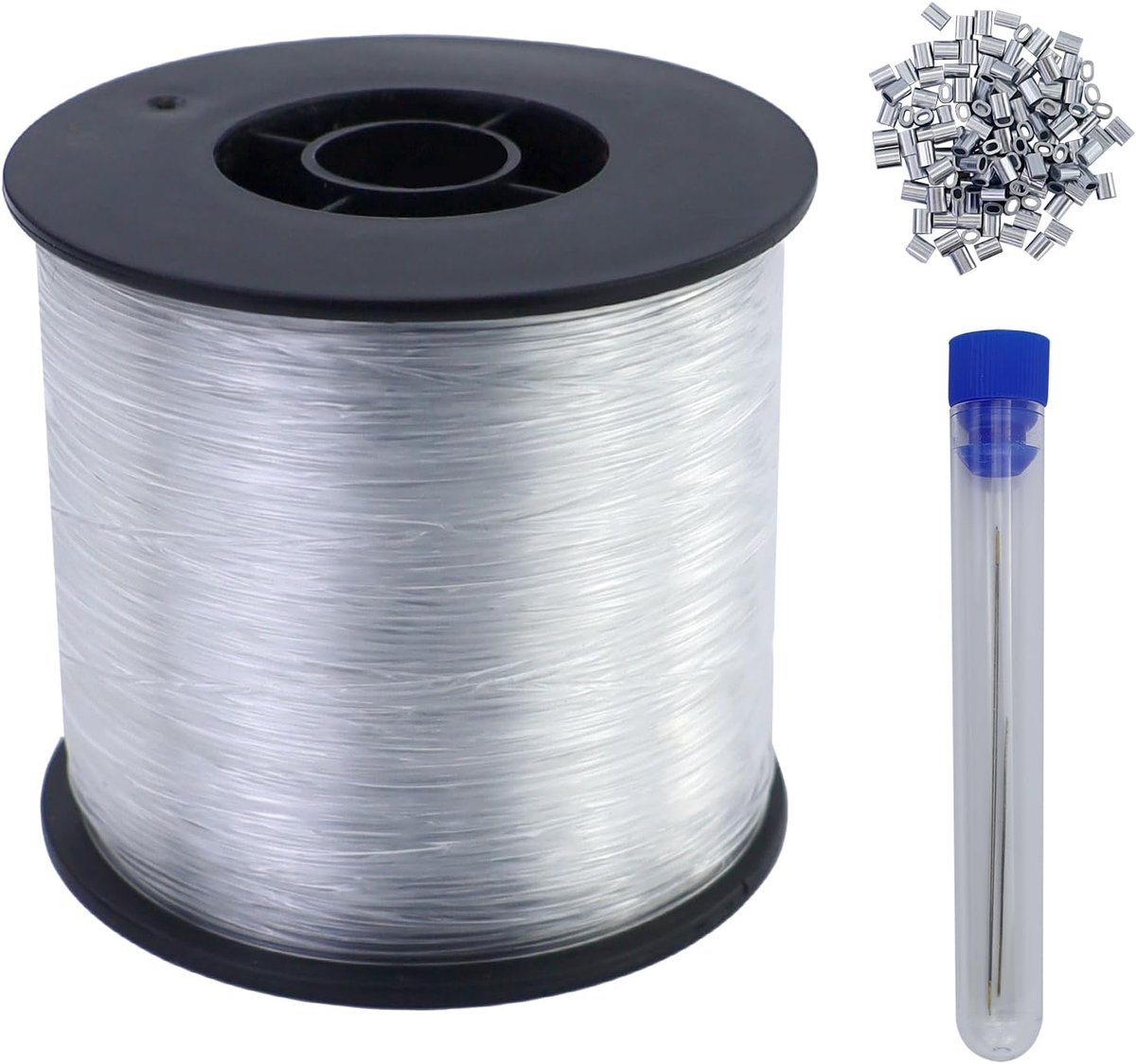 0.8 mm Nylon Thread Transparent Tear-Resistant 200 m Transparent Monofilament Fishing Line Strong Nylon Cord for - ShopVlot