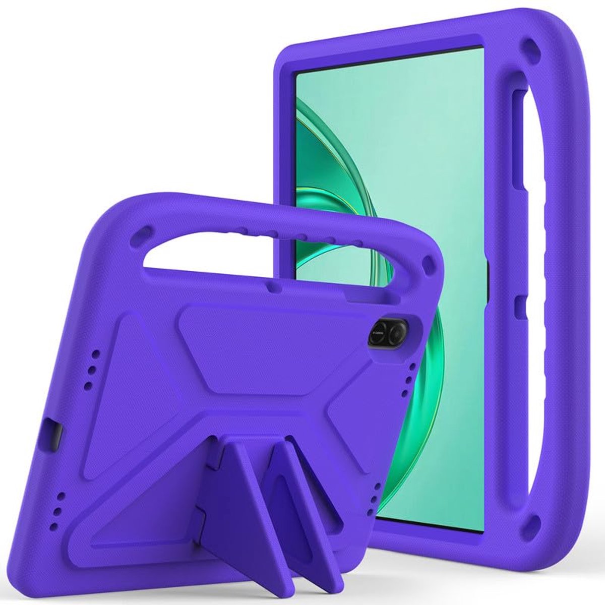 SnelShoppen - Kinderhoesje voor Honor Pad X8a/X8b 11 inch 2024/2026, EVA-schuim Lichtgewicht Schokbestendig Duurzaam, Tablethoes met Handvat en Standa