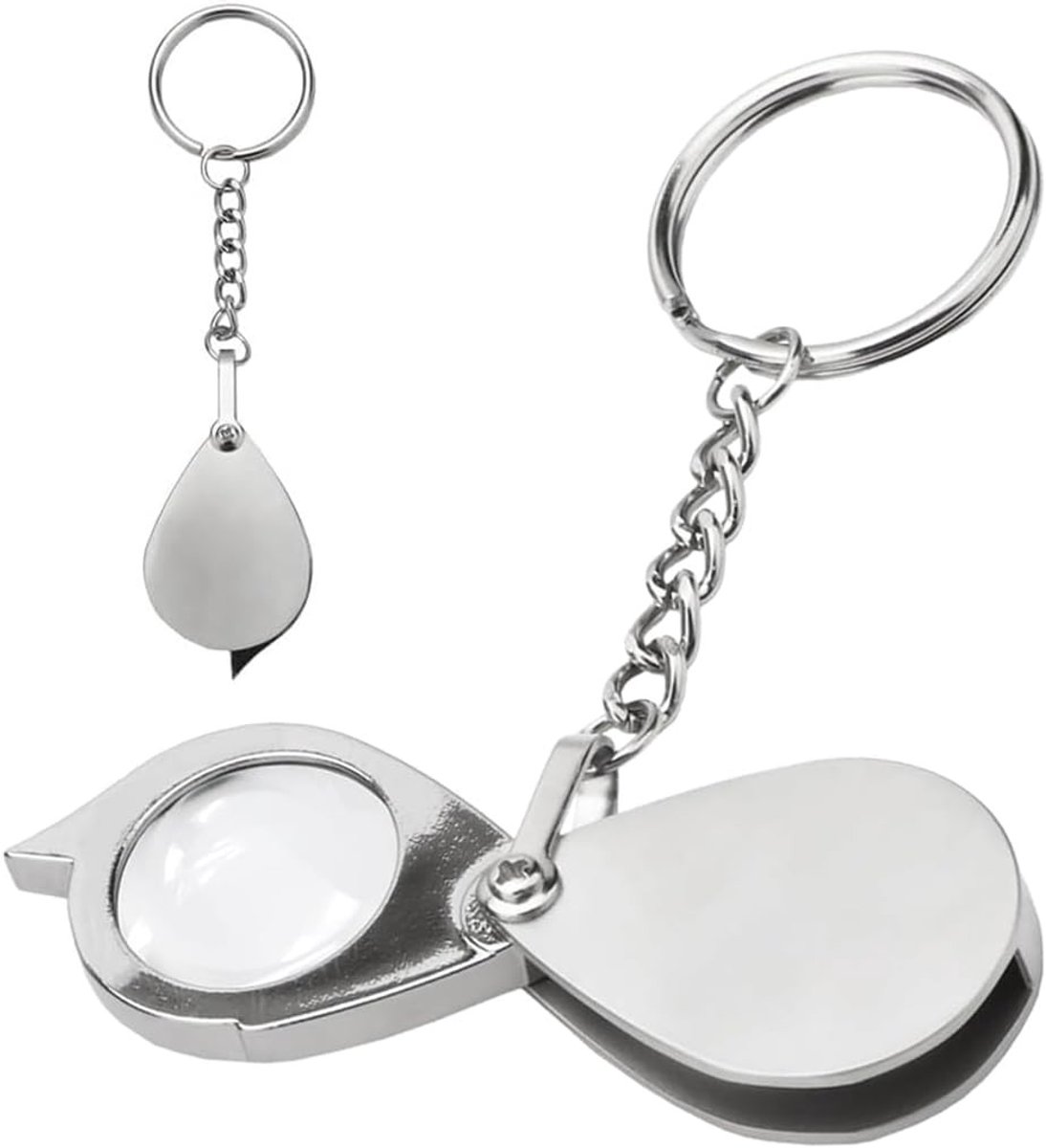 Vergrootglas - Zwart - 30x Vergroting - Optisch Glas met Rubberen Handgreep - Voor Verzamelaars en Ambachtslieden