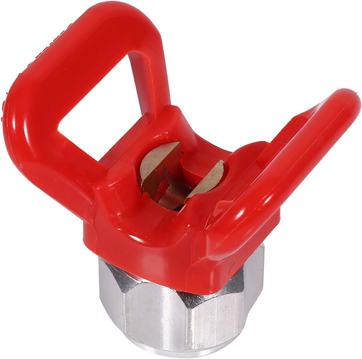 SnelShoppen - Omkeerbare Spuitmond, Airless Spuitmondbeschermer, Spuitmond met Tip Seal, Airless Verfsystemen voor Thuis, Gebouwen, Terrassen