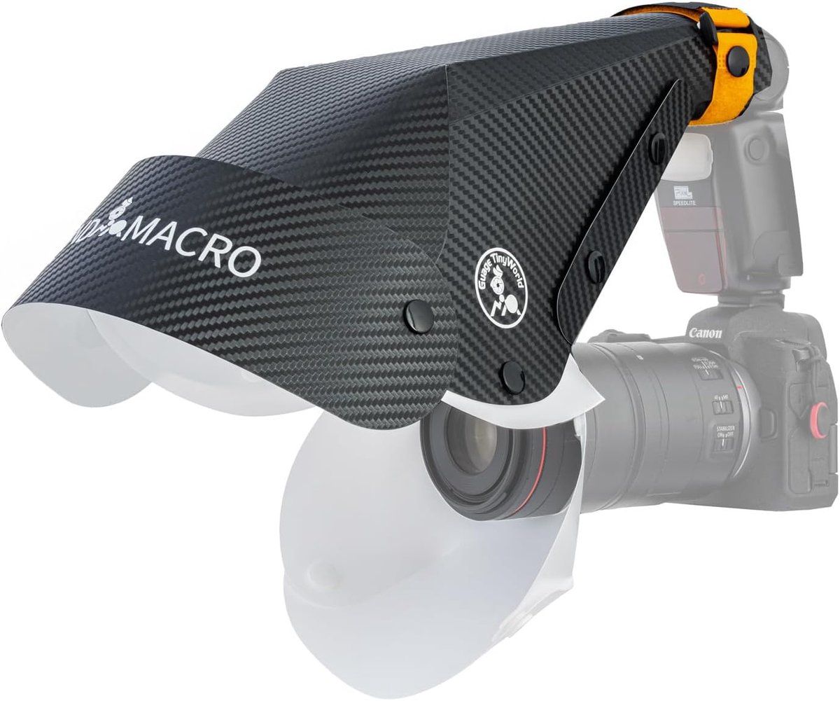 SnelShoppen - Macro Fotografie Flash Softbox Diffuser Kit voor Macro, Sieraden, Insecten Fotografie, Draagbare Flits, Diffuser, Softbox, Geschikt voor