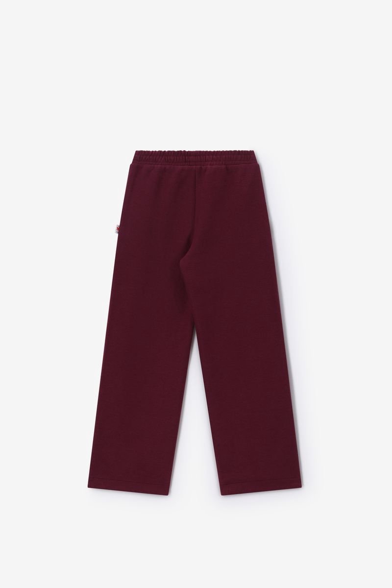 Sissy-Boy - Donkerrode wide leg broek