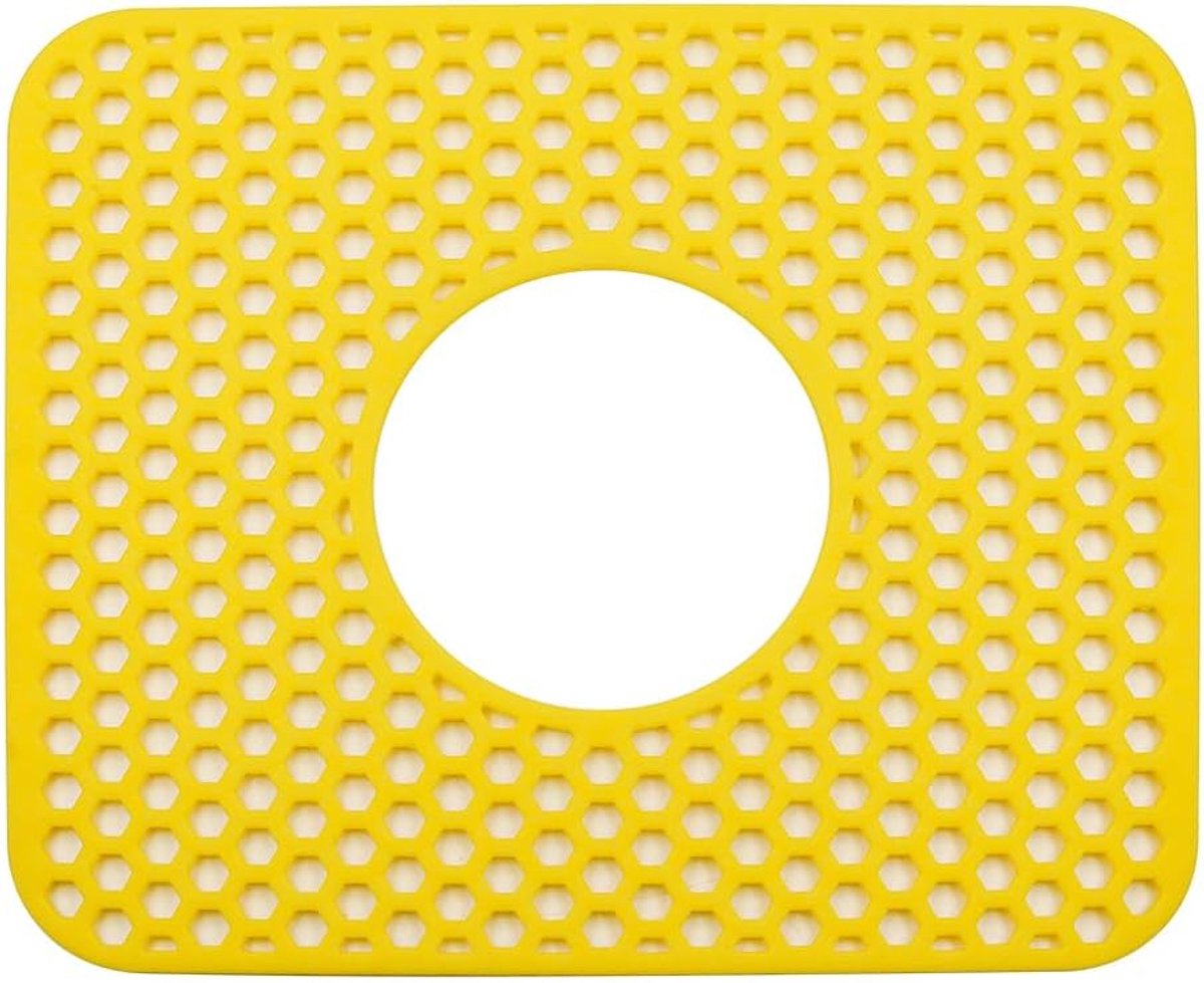 SnelShoppen - Vouwbare Siliconen Gootsteenmat, Warmtebestendig en Antislip Keuken Drainmat, Bescherming voor Rvs en Keramische Gootsteen, Zacht en Fle