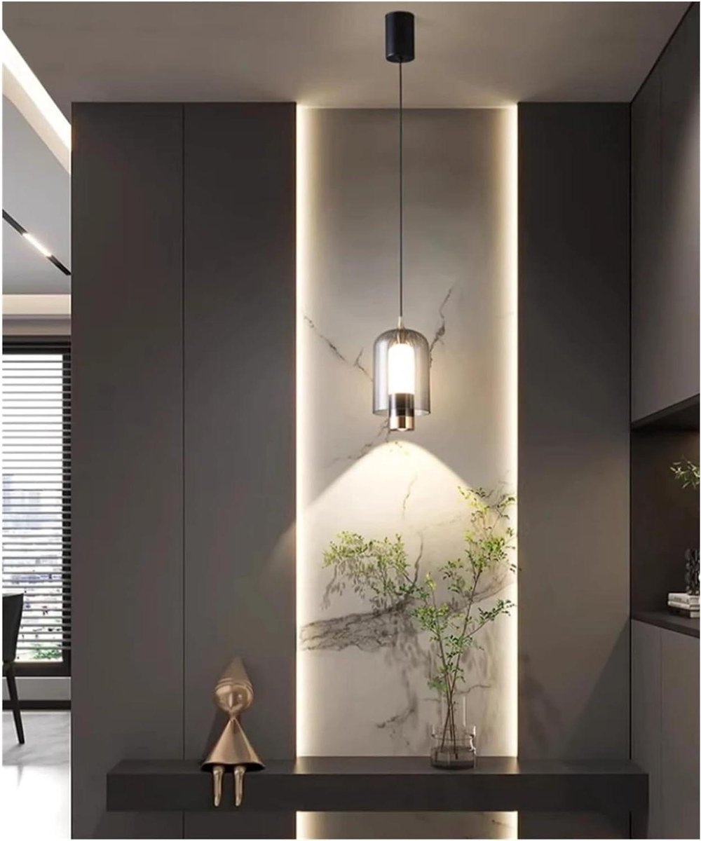 Wandlamp - Bedlamp Slaapkamer - Gezellige Sfeer - Verstelbare Helderheid - Warm Licht - Zwart