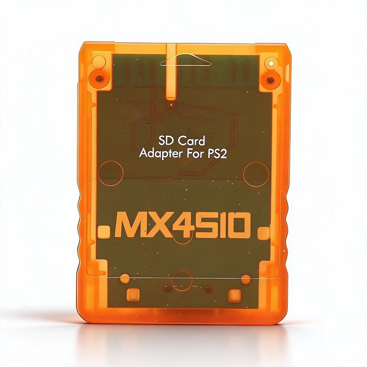 Geheugenkaartadapter voor SIO2SD - Vervangende Geheugenkaartlezer voor FAT Consoles, Geheugenuitbreiding en Compatibiliteit met SIO Systemen (Oranje)