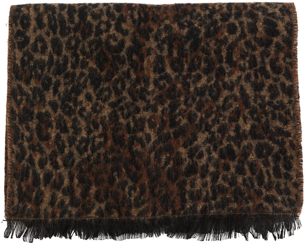 WE Fashion Dames sjaal met luipaardprint