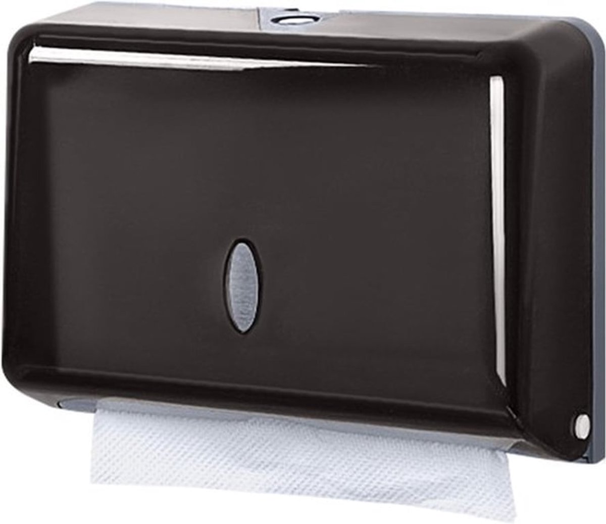Wandmontage Handdoekdispenser voor C-vouw Papieren Handdoeken - Ideaal voor Badkamer, Toilet en Keuken