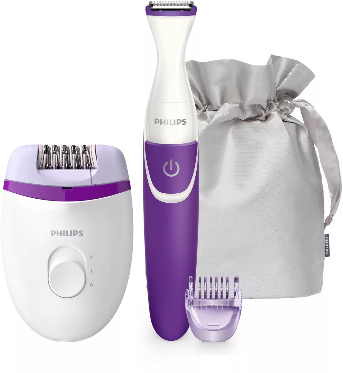 Bol.com Philips Satinelle Essential - Epilator - Compact met snoer - BRP505/00 - Bikinitrimmer aanbieding