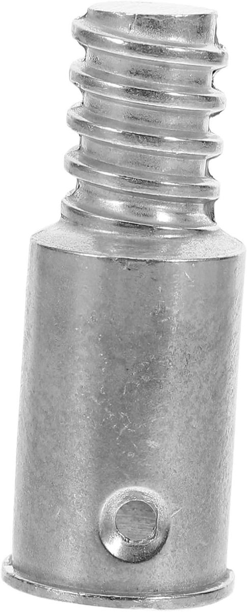 Adapter Bezemsteel - Verlengstuk Steel - Schoonmaak Werkzaamheden - Aluminium Legering - 6.8 cm - Zilver