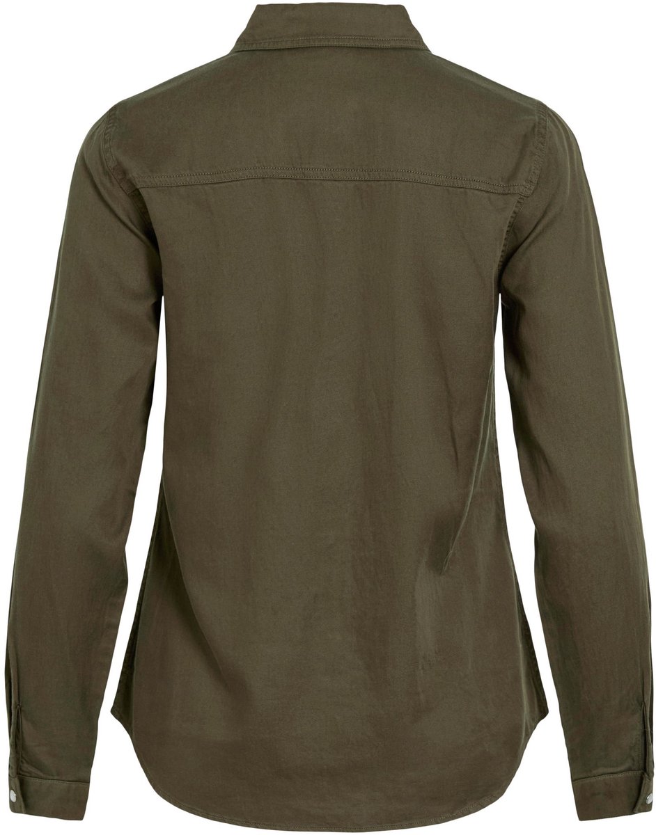 VILA Spijkerblouse VIBISTA zak