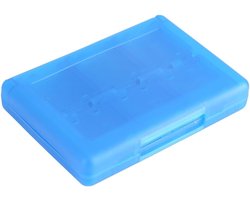Boîtier de carte mémoire de jeu vidéo - Boîte de rangement pour 3DS DSL DSI - Blauw - Modern Design - Rangement pratique de cartouche