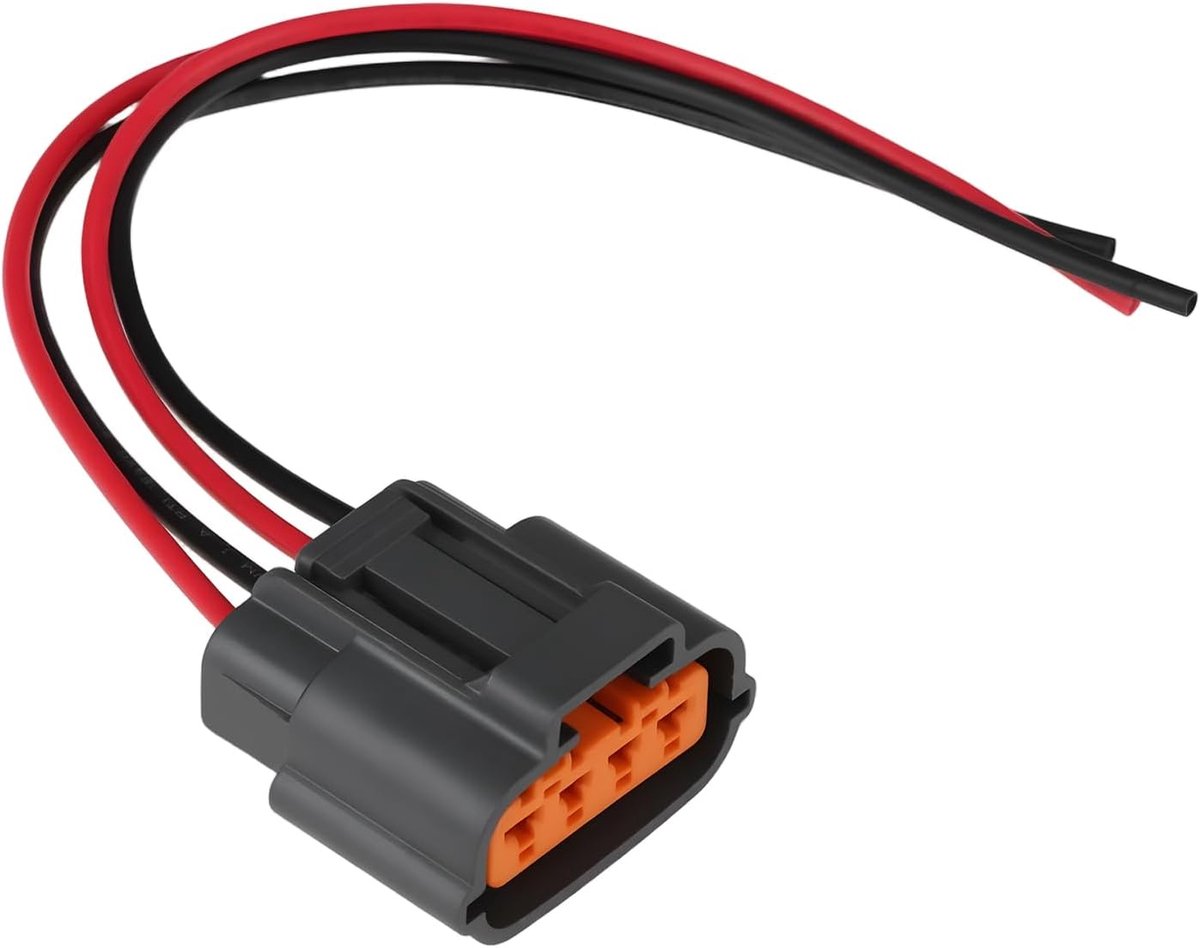 SnelShoppen - 4 Pin Voorgeassembleerde Connector Kabel Geschikt voor Mazda MX5 1994-1997 Bougiekap - Gemakkelijk Onderhoud en Vervanging