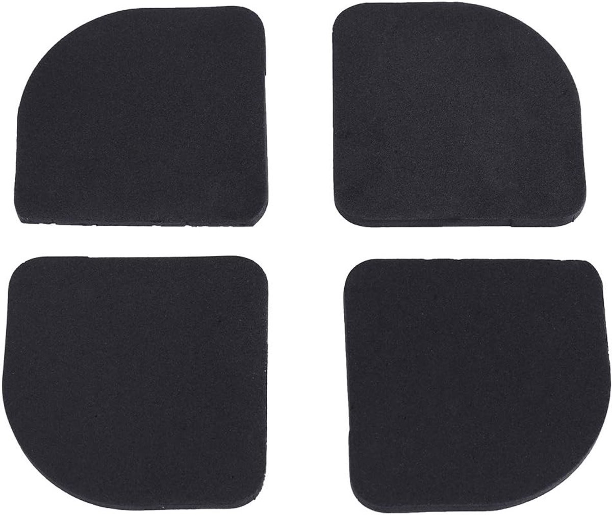 SnelShoppen - Anti-trillingsmatten voor Wasmachine en Koelkast, Set van 4 Rubber Voeten, Universeel, Geluiddempend, Antislip met Krassenbescherming vo