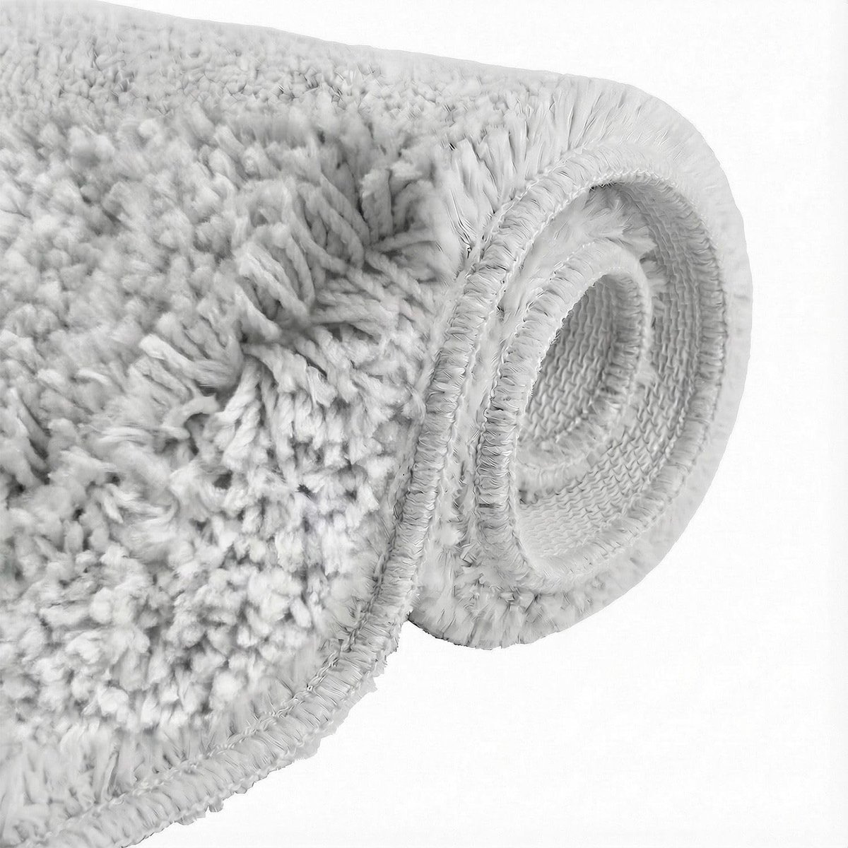 SnelShoppen - Badmat en Badmat van Zacht Microvezel, Absorberende Badkamer Tapijt met Vlocking Technologie en Antislip TPR Onderkant, Wasbaar, 40 x 60