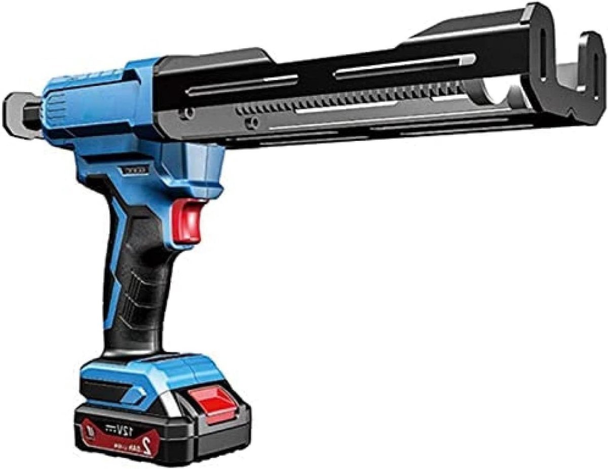 Elektrisch Kitpistool - Kitspuit Lijmpistool - Precisie Lijmen - Dubbele Staaf Dosering - 400 ml - Zwart