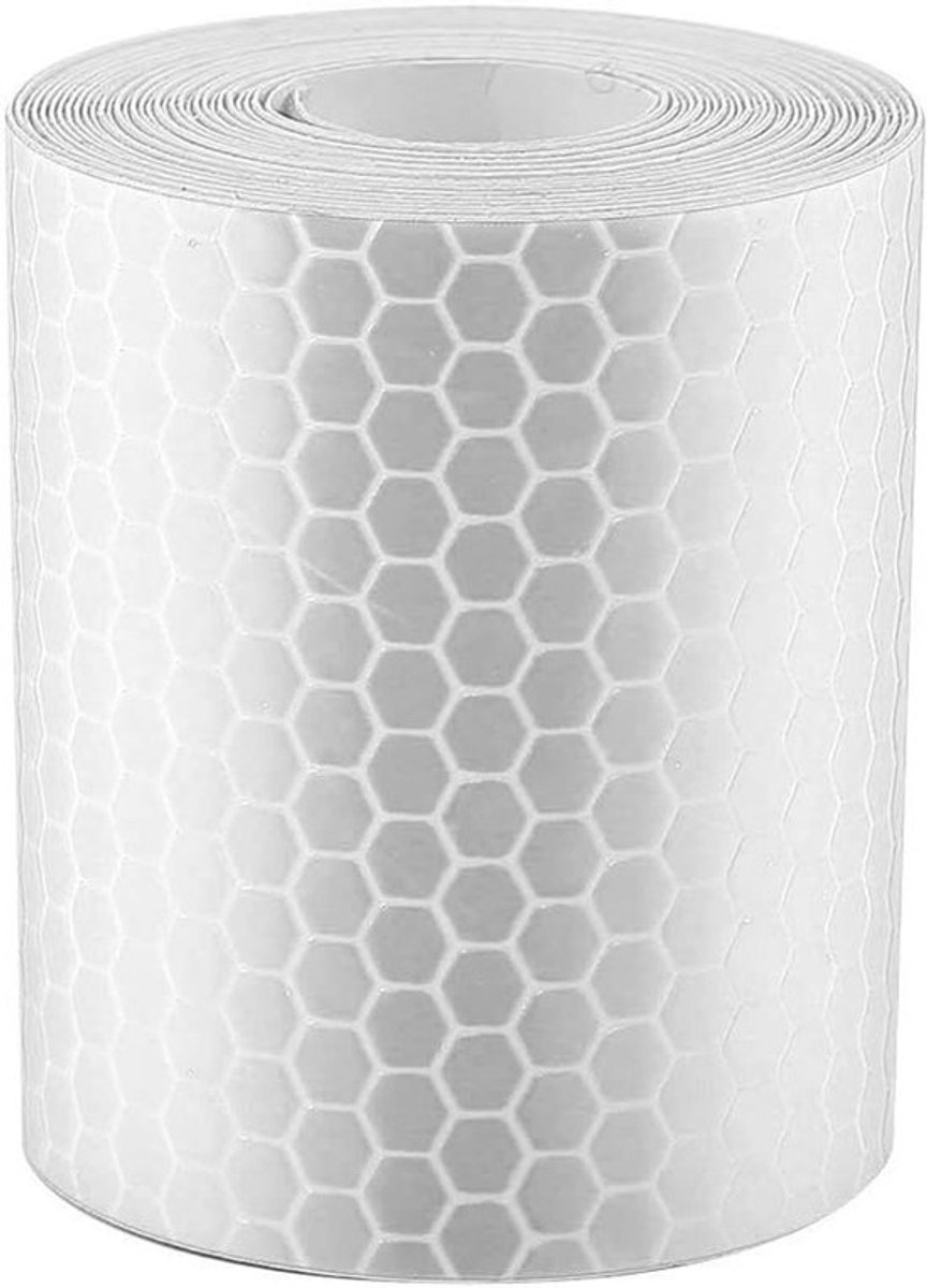Reflecterende Fietsstickers 5cm x 3m in 6 Kleuren - Veiligheids Waterproof Tape voor Fietsen en Motoren, Perfect voor Buitenactiviteiten