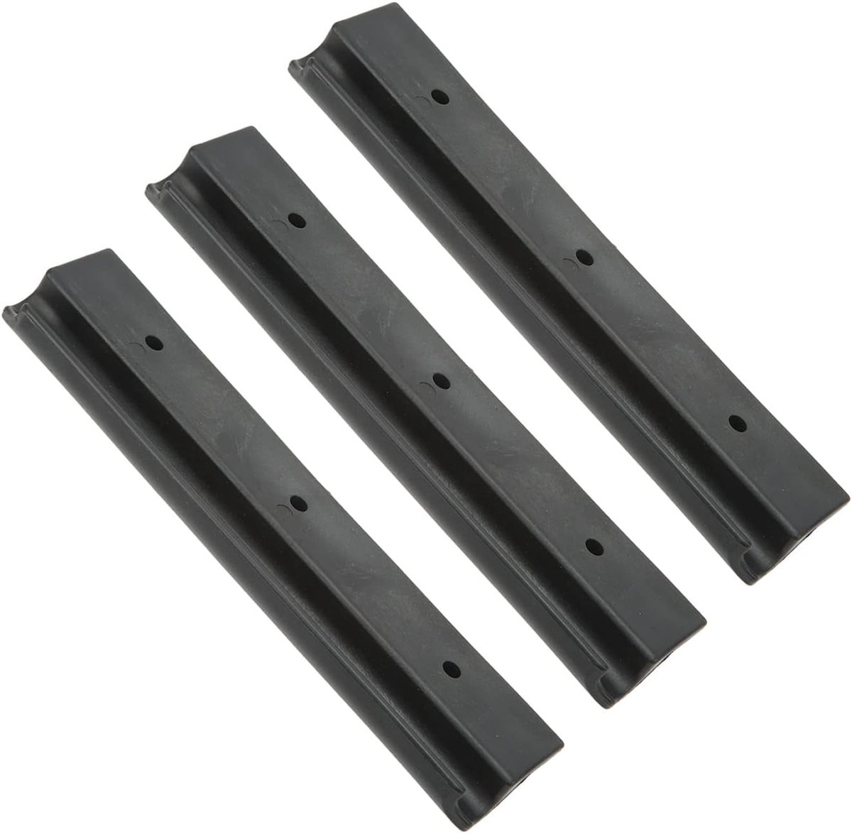 SnelShoppen - 3 Stuks Bootstoel Haak Professionele Vervangingsclip Beugel voor Opblaasbare Boot Rib Rubber Boot Kajak Marine Boten Zwart