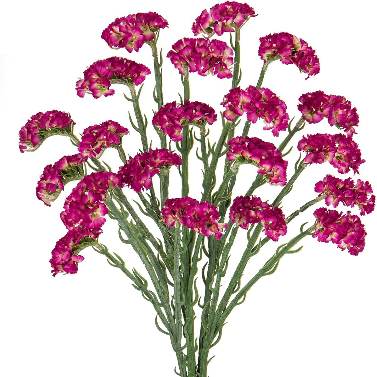 SnelShoppen - Set van 5 Kunstbloemen, Statice Bloemen, Natuurlijke Lente Look, Decoratieve Bloemen voor Bruiloft, Huisdecoratie, Woonkamer, Kantoor, H