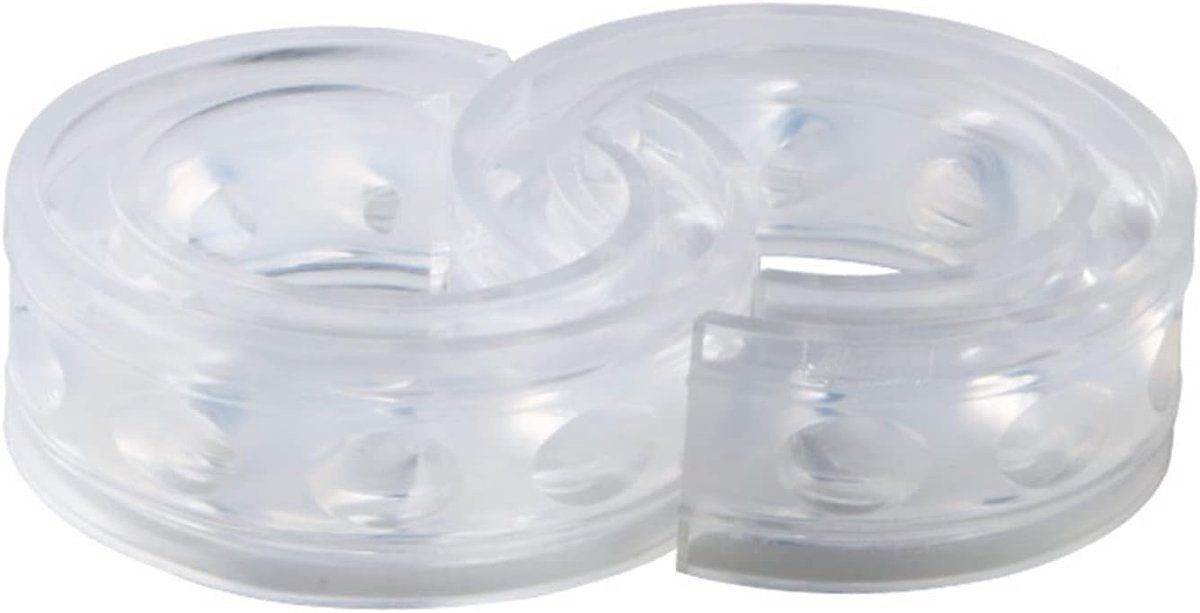 SnelShoppen - Veer Schokdemper Rubberen Deformatie Bestendig Hoge Weerstand Voor Auto - Geluidsreductie, Hoogwaardige Rubber, Comfortabel Rijden, 4 St