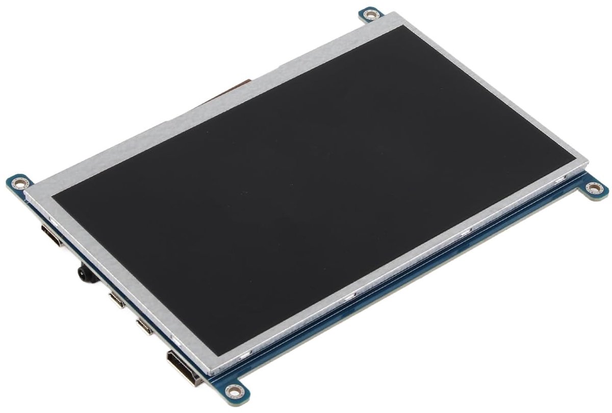 SnelShoppen - 7-inch Backlight Monitor met 1024×600 Resolutie voor Embedded Machines, Computer Accessoires, Beveiligingsmonitoren, TV Box, Non-Touch V