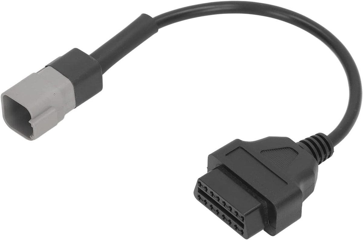 SnelShoppen - 6 Pin Converter Adapter Kabel 6 Pin Naar 16 Pin OBD2 Diagnose Kabel Voor CAN-AM BRP MOTO ATV UTV Motoren