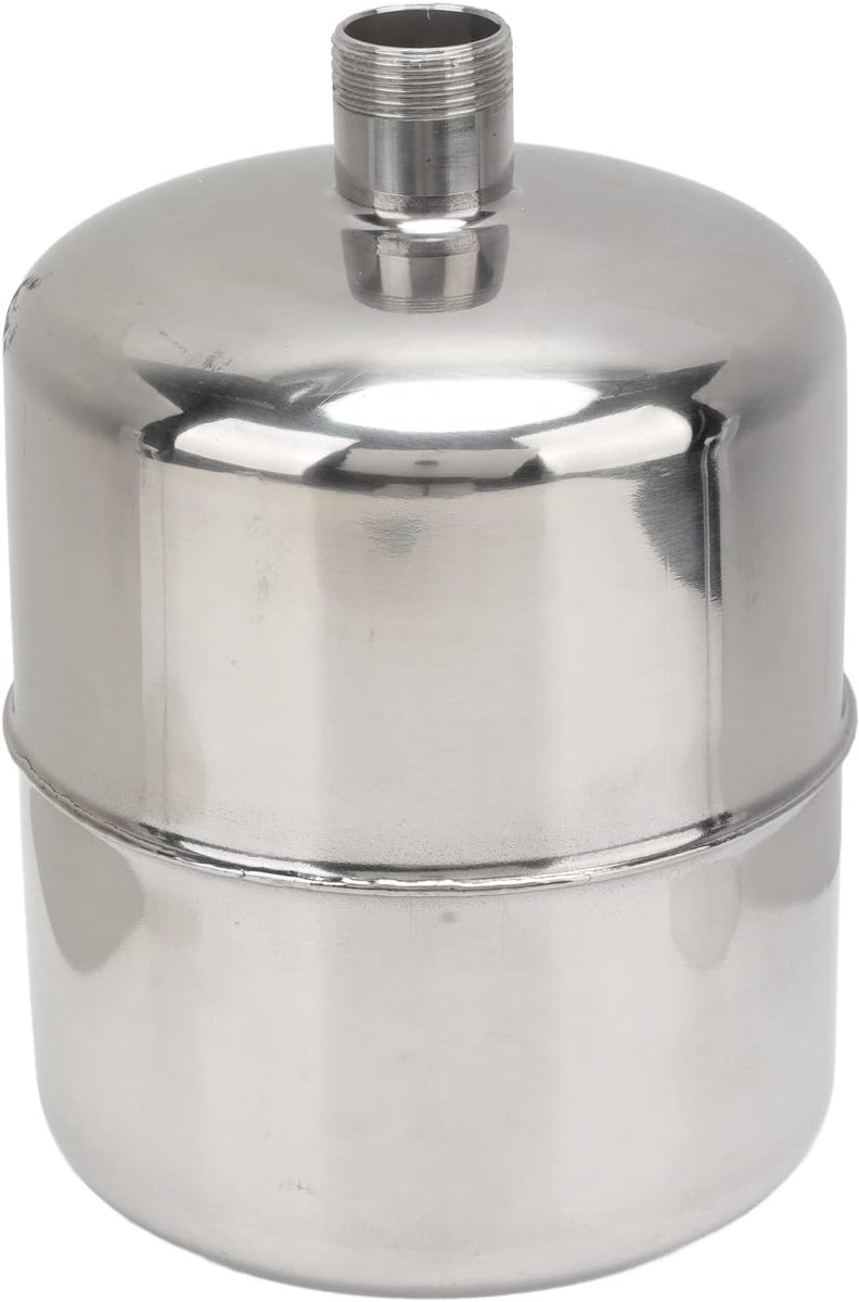 SnelShoppen - Expansievat, Drukvat Levenslang, Stevig Accessoire voor Waterpomp, RVS 2L, Voor Tuin, Camping, Vochtregulatie, Hoge Druk