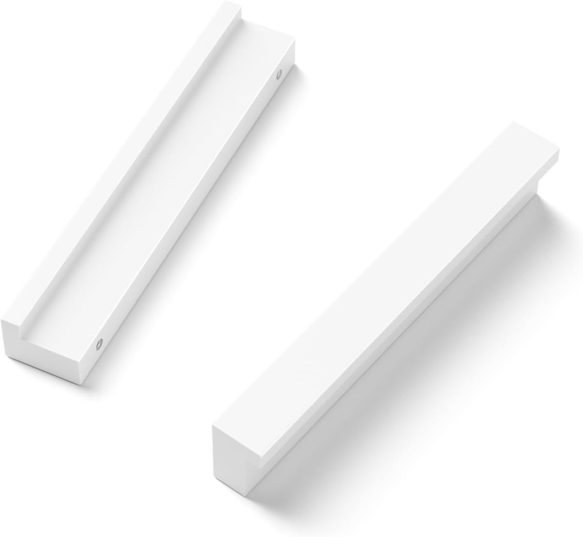 SnelShoppen - LONTAN Keukenhandgrepen Wit, 96 mm, Kastgrepen, Deur- en Ladehandgrepen, Aluminium, Hoogwaardige Kwaliteit, 116 mm totaal