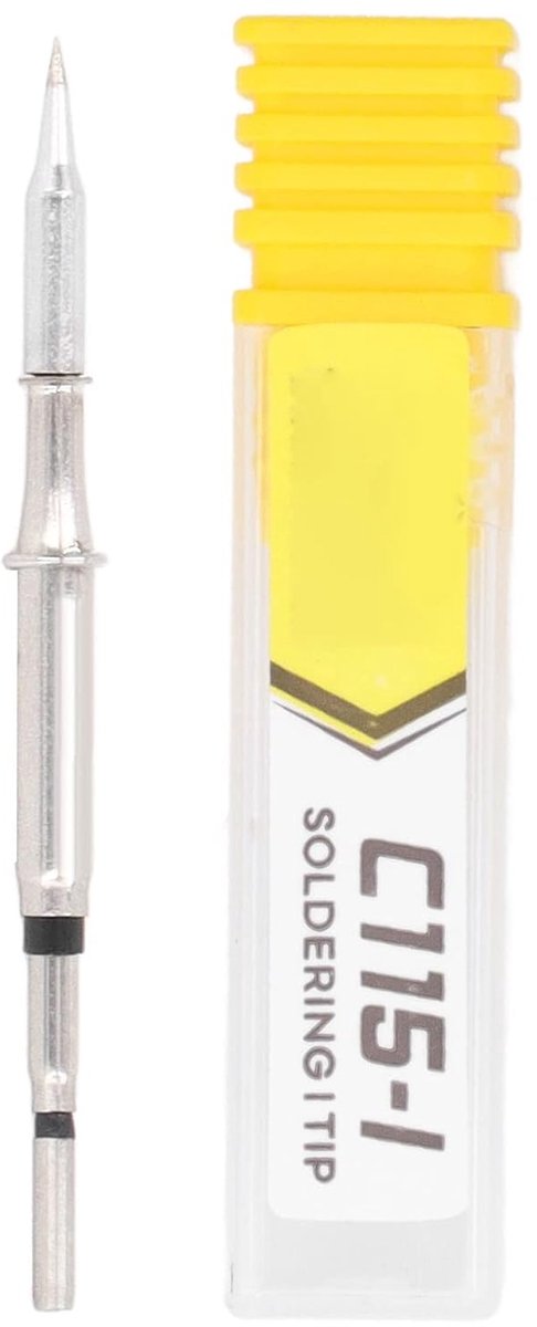 SnelShoppen - C115 Soldeerpunt, Soldeerstation Tip C115 Vervangende Soldeerkop voor JBC 115, Snelle Verhitting tot 350°C, Geschikt voor Precisiewerk e