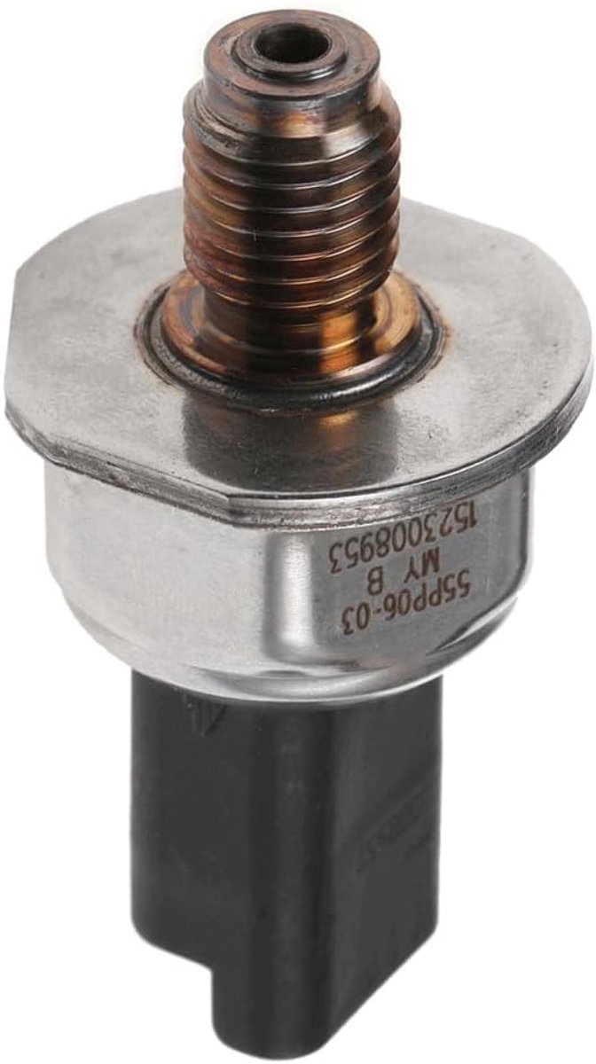SnelShoppen - Brandstofrail Drukregelaar Sensor 1pc, Compatibel met Citroen C3 1.4 HDi 2002-2014, Zwart, Hoge Kwaliteit, Praktische Functie