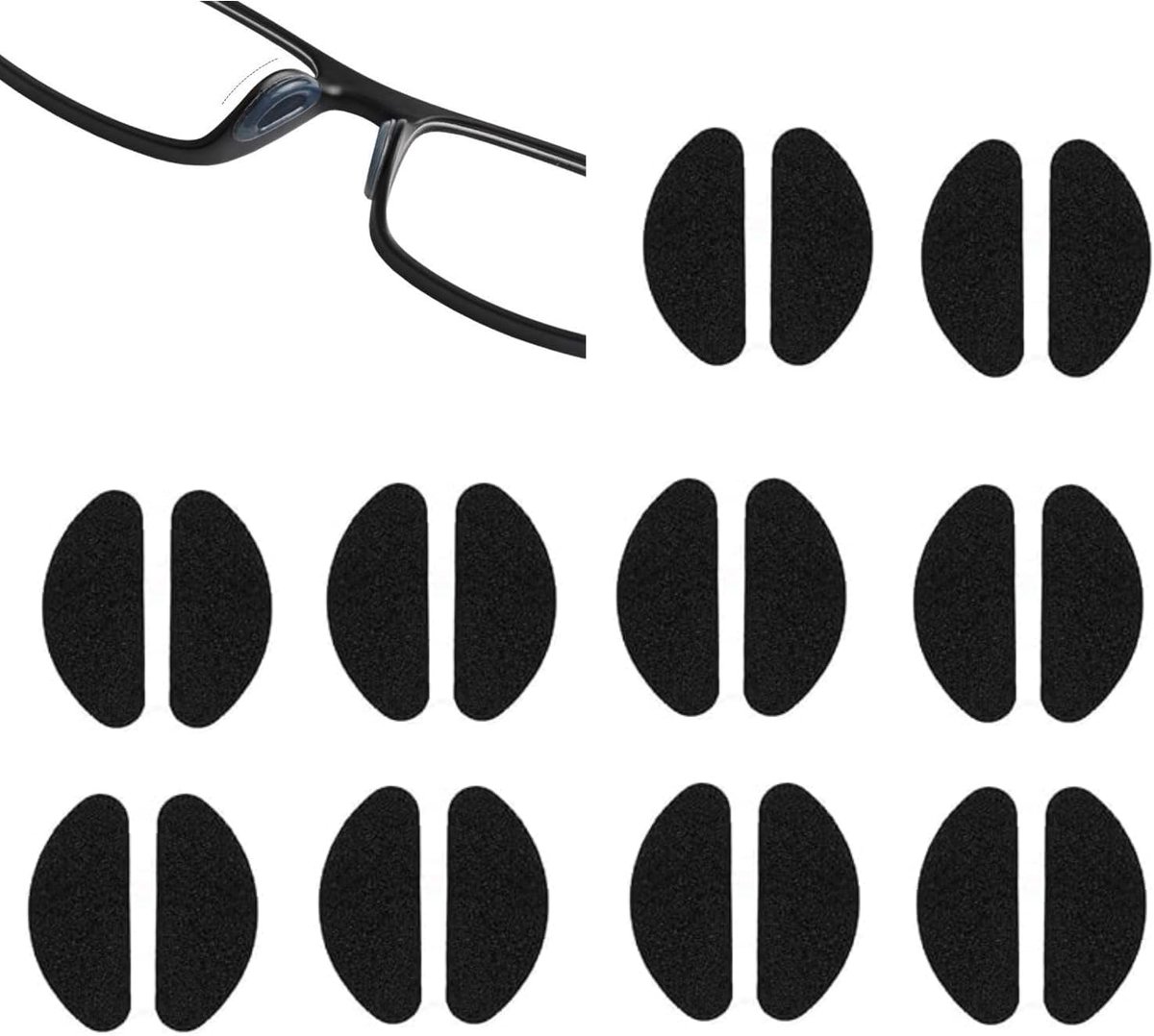 Nose Pads voor Brillen - 20 Stuks Zachte Siliconen - Zelfklevend Antislip - Verbeter Comfort tijdens Draagmomenten - ShopVlot