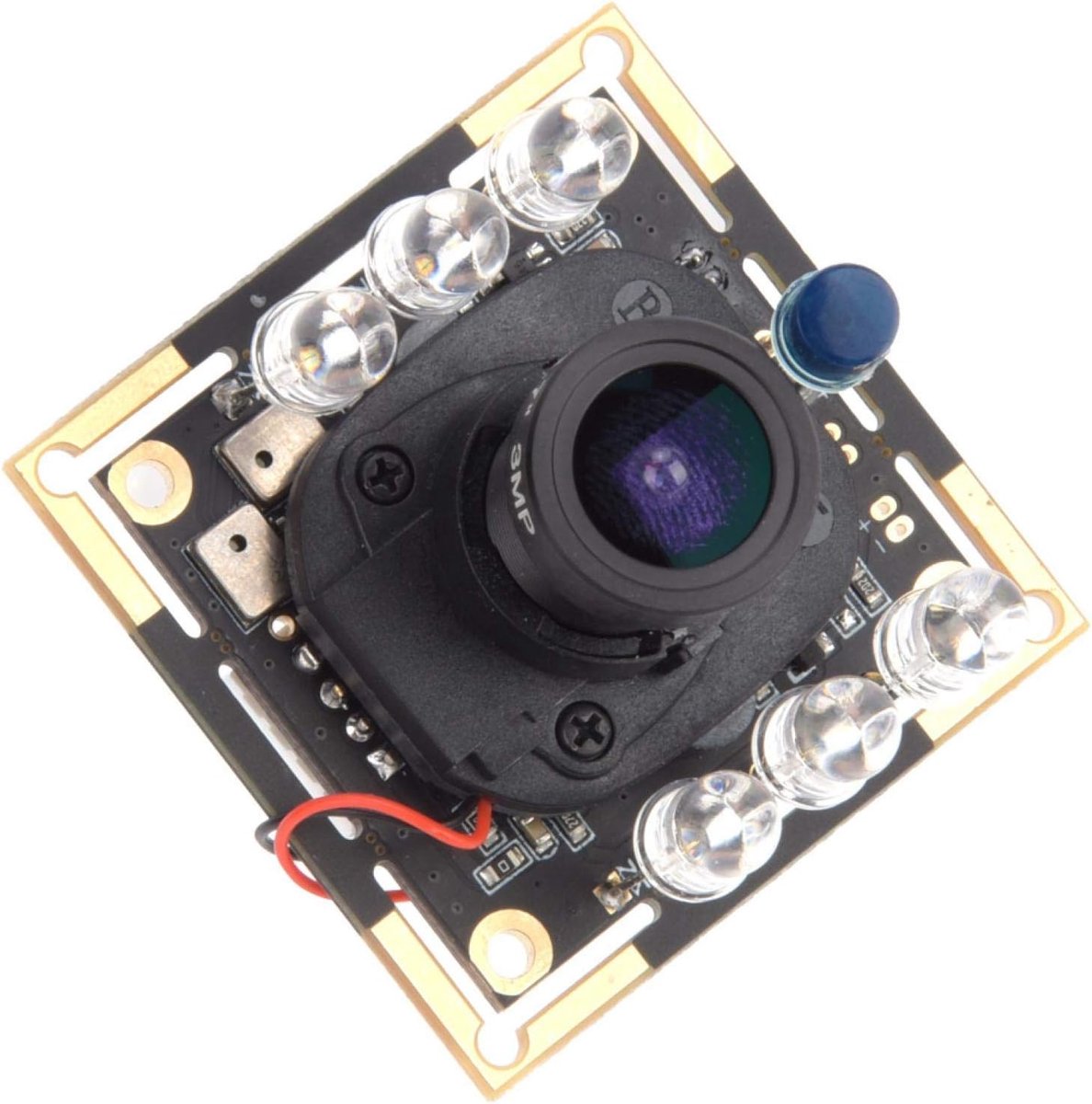 SnelShoppen - 30fps USB Camera Module OV2710 Chip met Infrarood Nachtzicht 94° IR-CUT Automatische Schakeling voor Industrie en Beveiliging