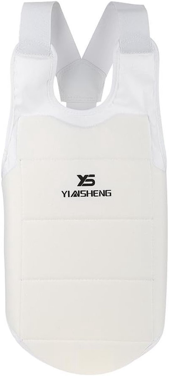 SnelShoppen - Taekwondo Karate Borstbeschermer Unisex Volwassenen Kinderen Oxford Stof Vest voor Body Protector Training Maat M