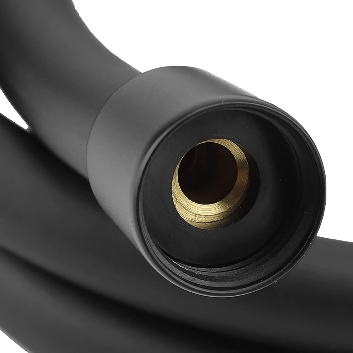 SnelShoppen - 1.5m Zwarte Lange Douchekop Slangen Flexibel Mat PVC Badkamer Toilet Handdouche Sprayer Verlenging Vervanging Explosiebestendig
