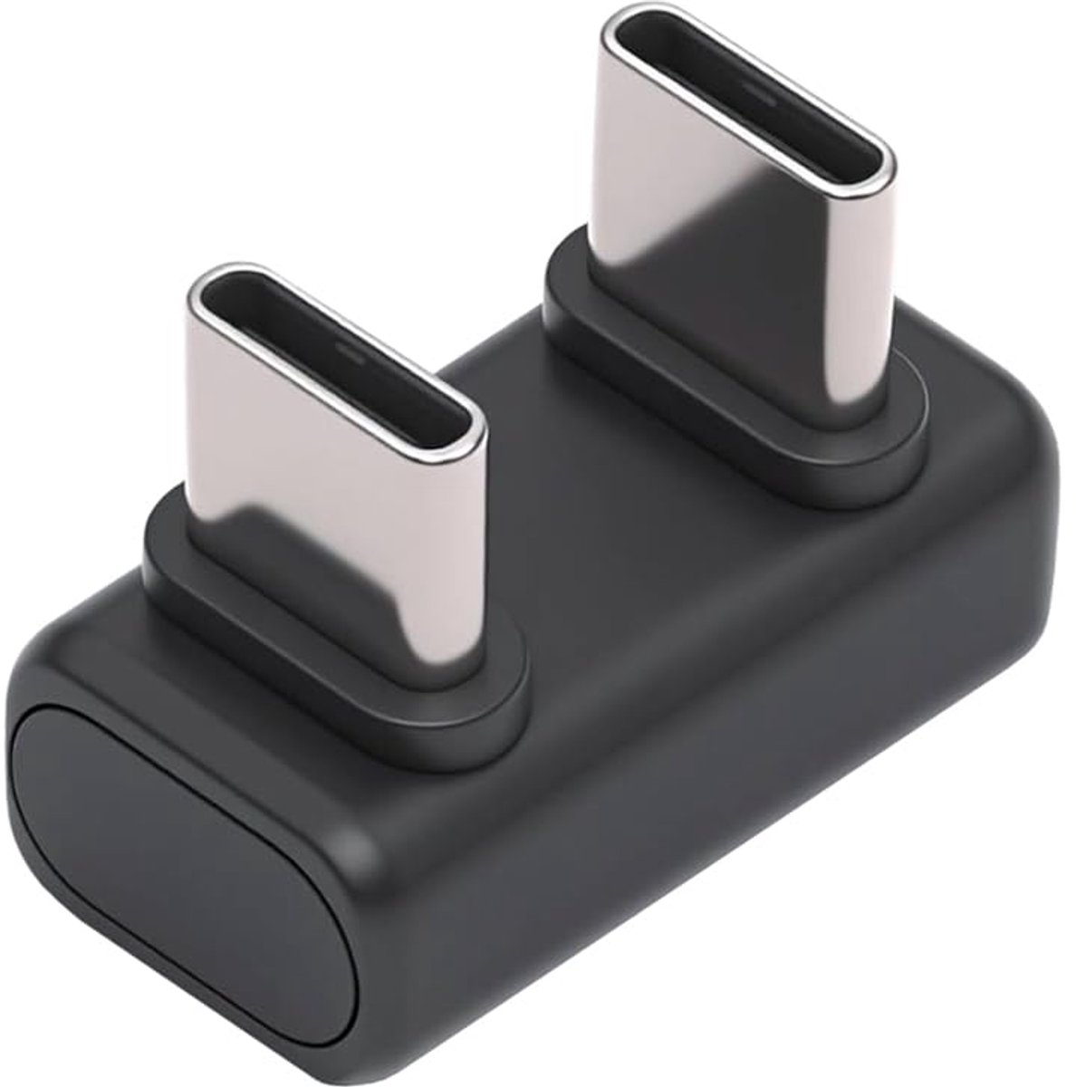 SnelShoppen - USB 5.0 Adapter 240W met 80Gbps Datatransfer, U-Vormige Achterwaartse Adapter voor USB 4.0 en Thunderbolt, Krachtige Oplader voor Thuis