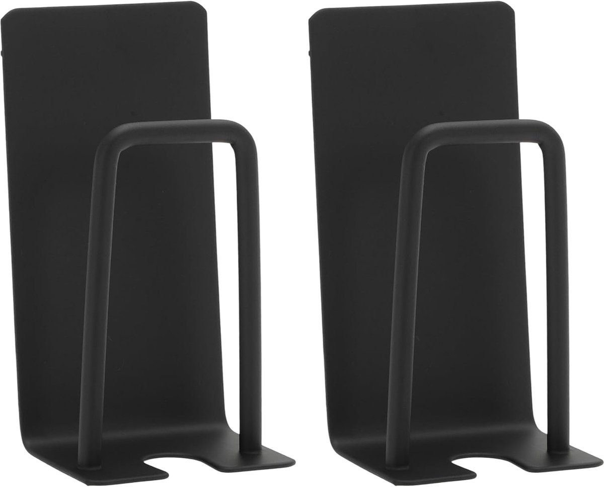 SnelShoppen - 2 Stuks RVS Tandenborstelhouder, 2-in-1 Wandmontage Bekerhouder, Tandenborstelstandaard, Zelfklevende Tandenborstelhouder voor Tandenbor