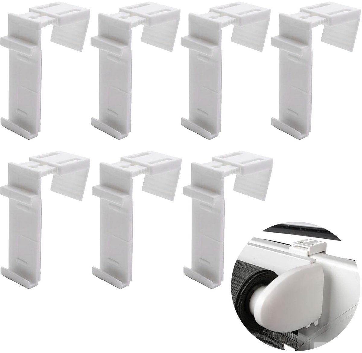 Dailygoods- Klemhouders Sterk en Duurzaam - Reserveonderdelen - Klemdragers Zonder Boren -