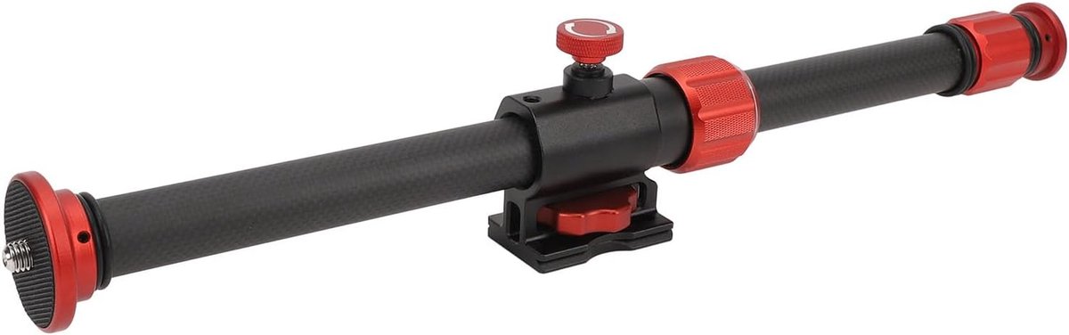 Statiefverlengarm - Camera arm - Fotografie uitbreiden - 360 graden rotatie - 50-81 cm - Zwart