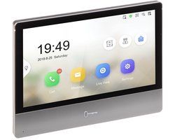 Hikvision DS-KH8350 Serie - Wi-Fi/IP Binnenpaneel - 7" - Zilver en Zwart