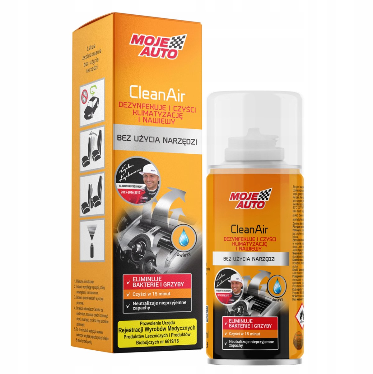 Amtra CleanAir Serie - Klimatisatieverfrisser - 150ml - Frisse Geur