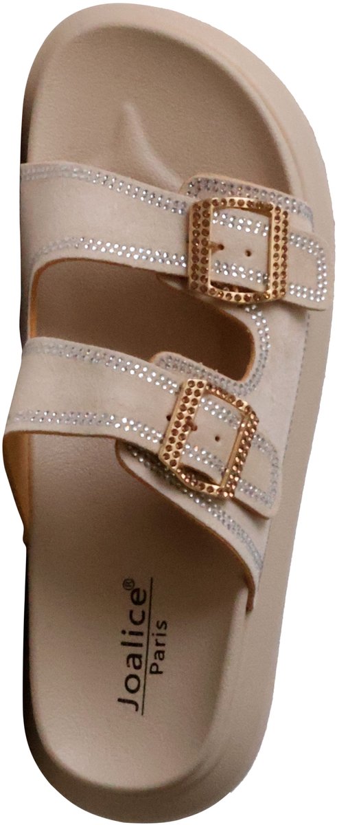 Joalice platte instapsandalen