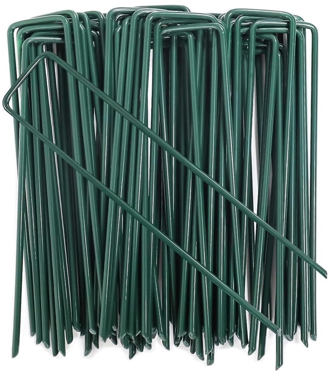 Dailygoods - Hekspijkers voor Kunstgras - 50 Stuks Verzinkte Bevestigingspennen voor Tuinen