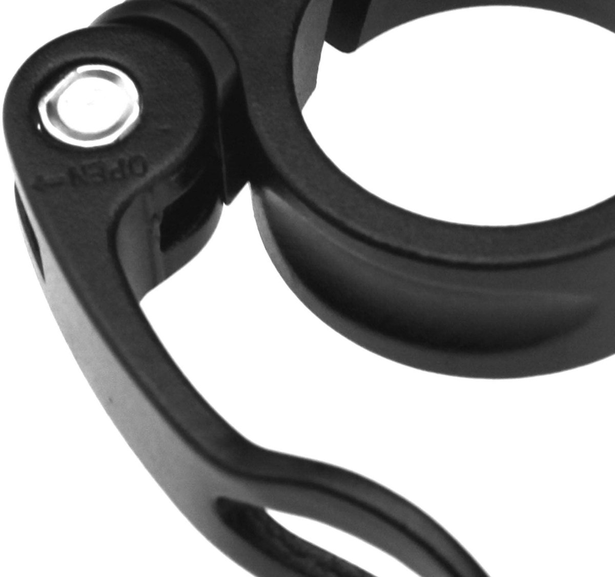 Quick Release Zadelpen Klem - 31.8mm - Zwart Aluminium - Fiets Mountainbike Cyclus .