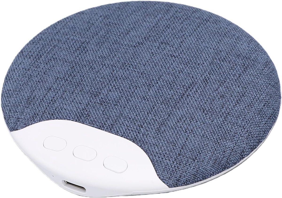 Draagbare Luidspreker - Slaap Speaker - Ontspannen Slapen - Automatische Uitschakeltimer - Slechts 1 cm Dik - Wit