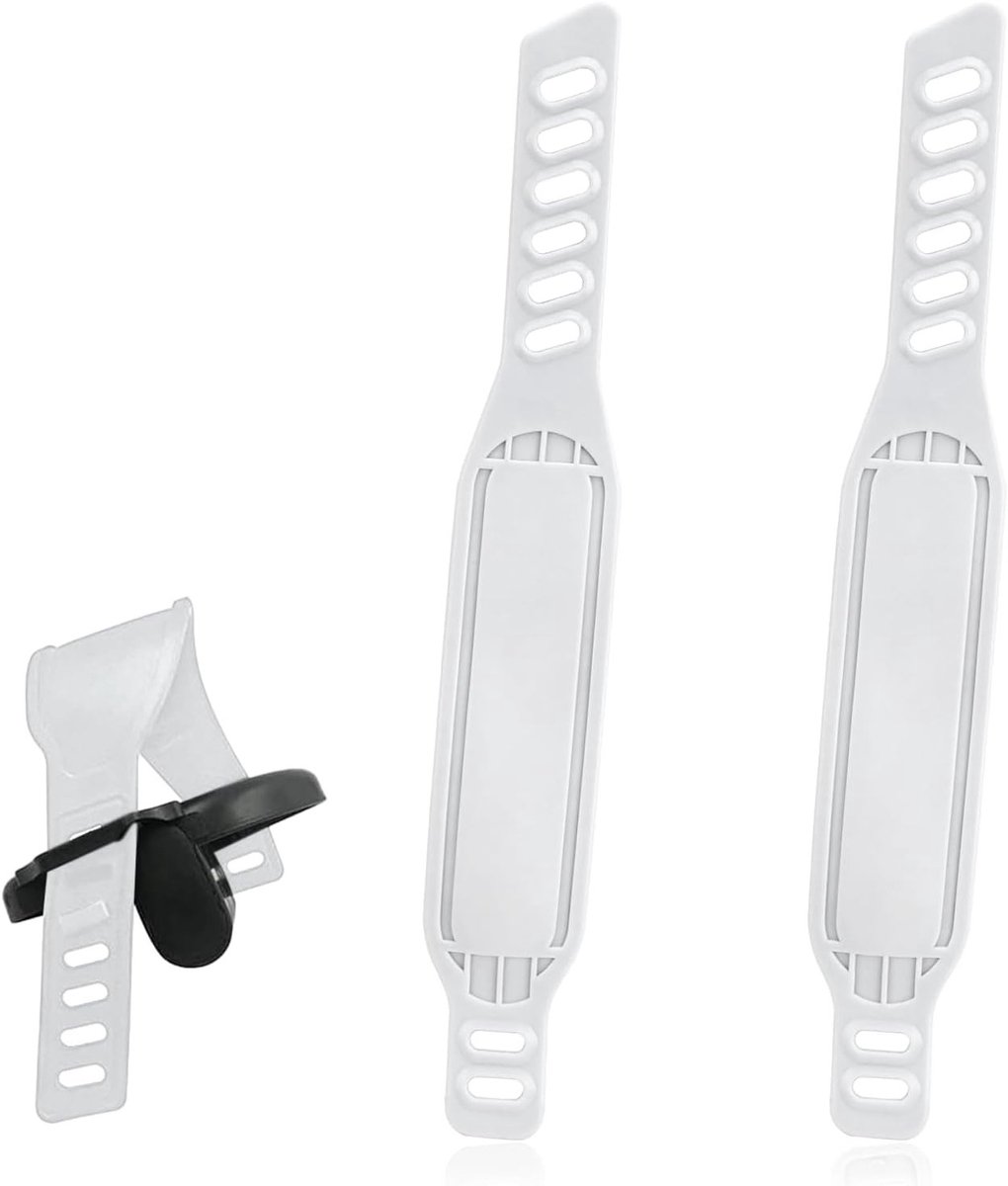 Set van 6 Verstelbare Pedal Straps voor Fietsen, Geschikt voor Thuis en Gym, Duurzaam en Universeel, Ideaal voor Fitness en Training