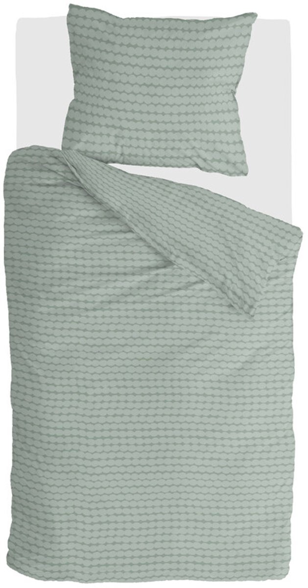 Byrklund Dekbedovertrek Becky - 140x220 - 80% Polyester / 20% Katoen - Groen