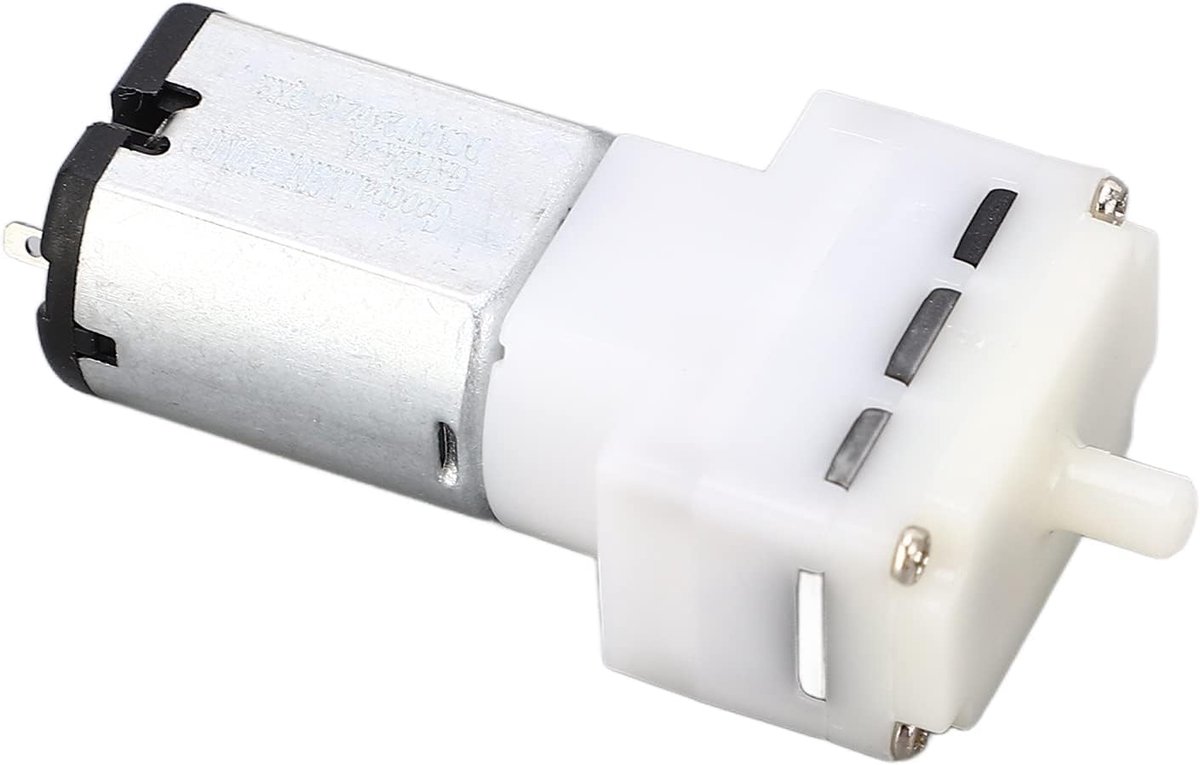 Mini Luchtpomp - Elektrische Motor - Huishoudelijke Apparaten - Snelle Vulling - 3V DC - Zilver