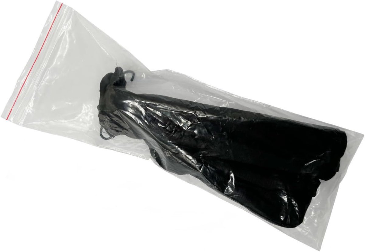 Stofopvangzak - Zaagselzak - Werkplaats Netheid - Eenvoudige Installatie - 223mm x 144mm - Zwart